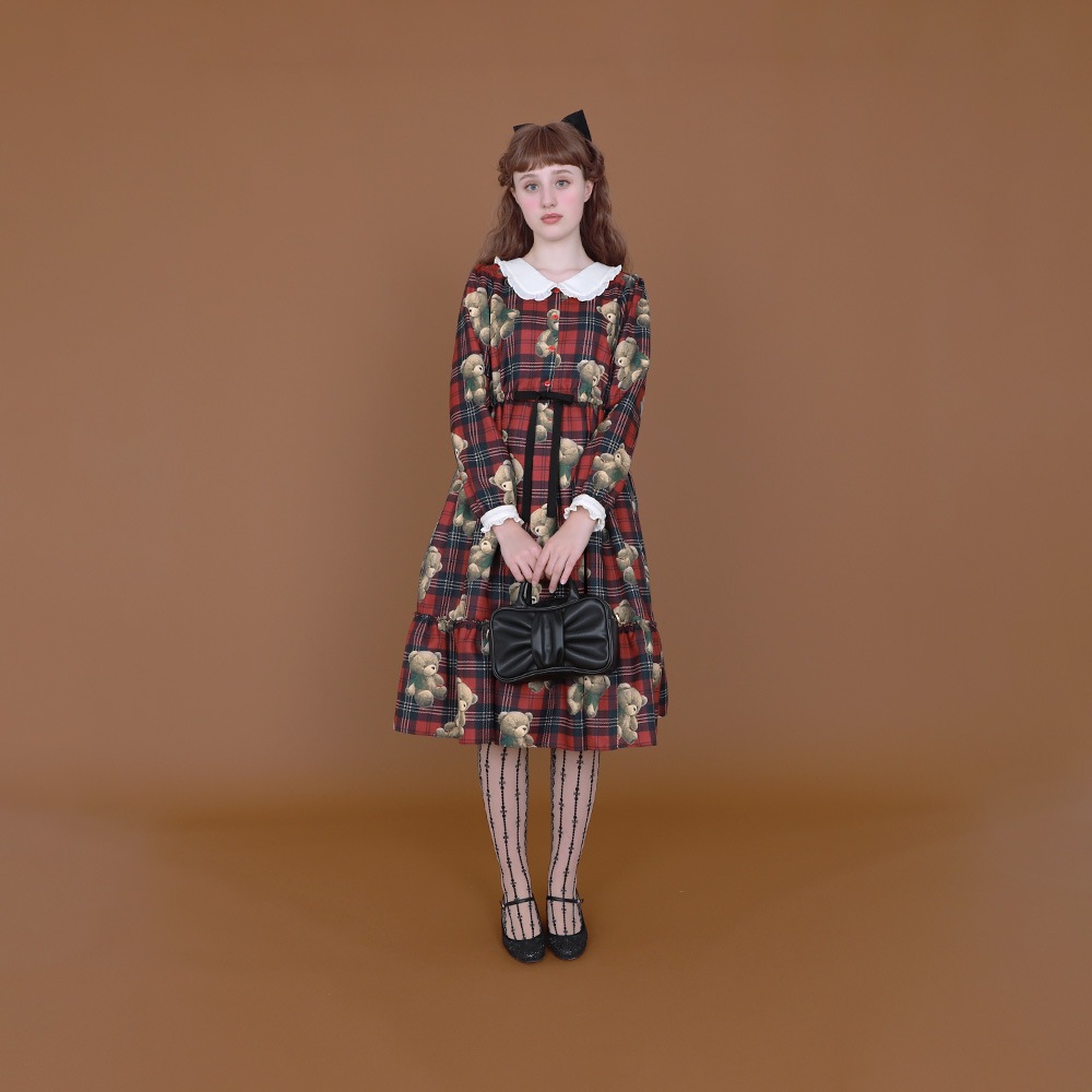 Teddy Bear Tartanԡ (Teddy Bear Tartan dress)