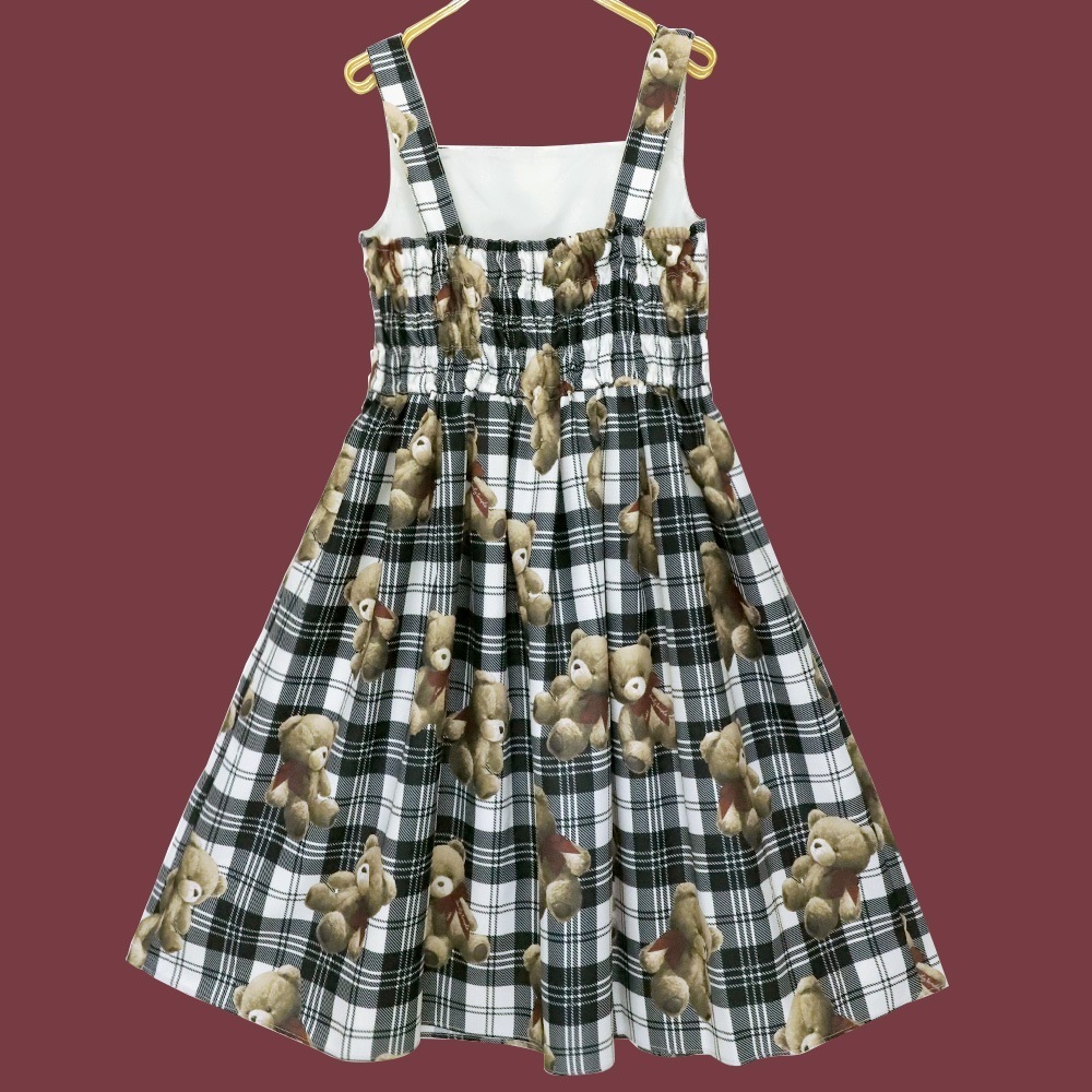 Teddy Bear TartanΡ꡼֥ԡ (Teddy Bear Tartan sleeveless dress)