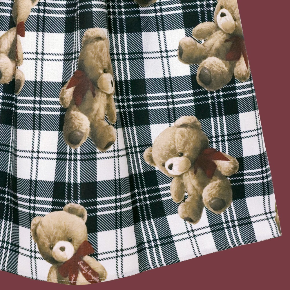 Teddy Bear TartanΡ꡼֥ԡ (Teddy Bear Tartan sleeveless dress)