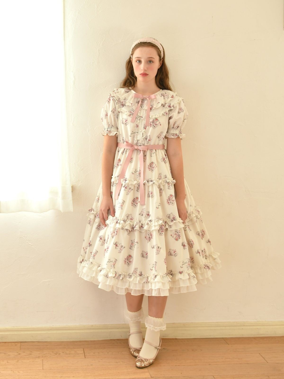 Reservation】Kitty Giftドレス(Kitty Gift dress) | ONE PIECE DRESS