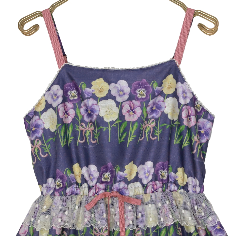 Pansy Garden����ߥ�������ԡ���(Pansy Garden camisole dress)