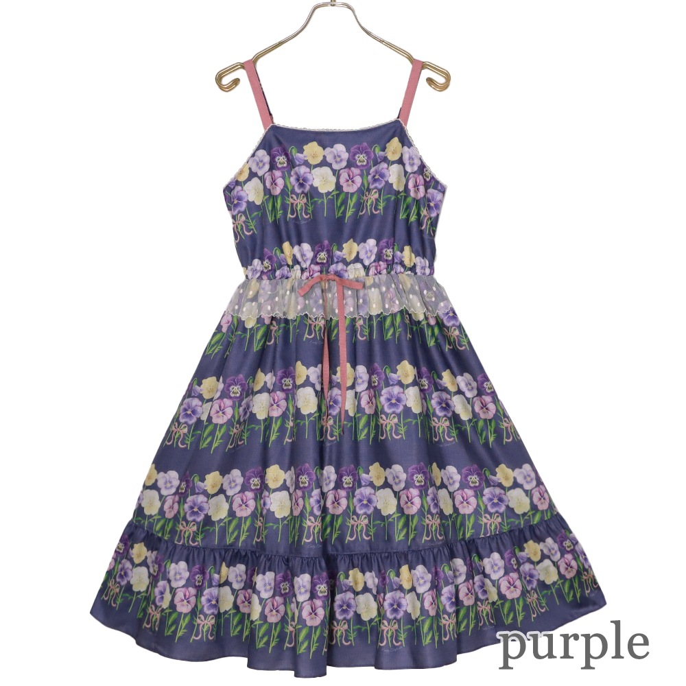 Pansy Garden����ߥ�������ԡ���(Pansy Garden camisole dress)