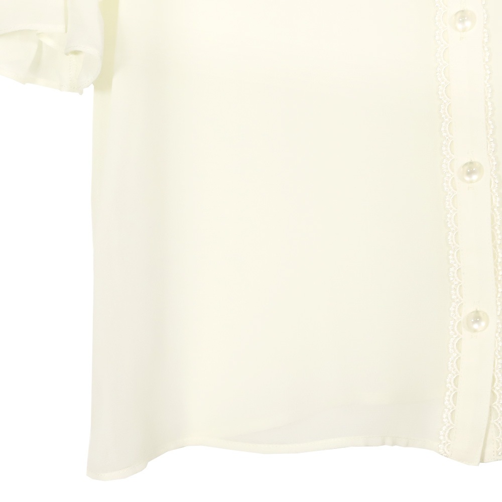 եե֥饦(chiffon frill blouse)