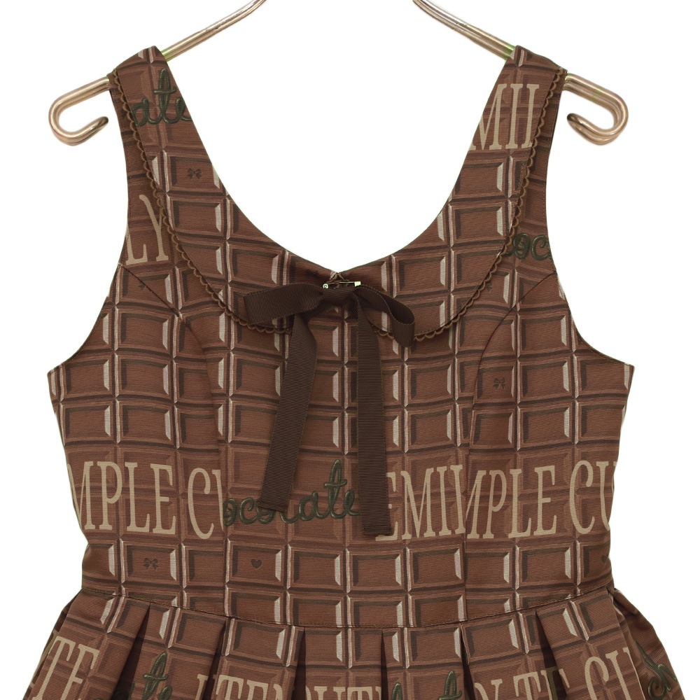 ĥ祳Ρ꡼֥ԡ(chocolate sleeveless dress)