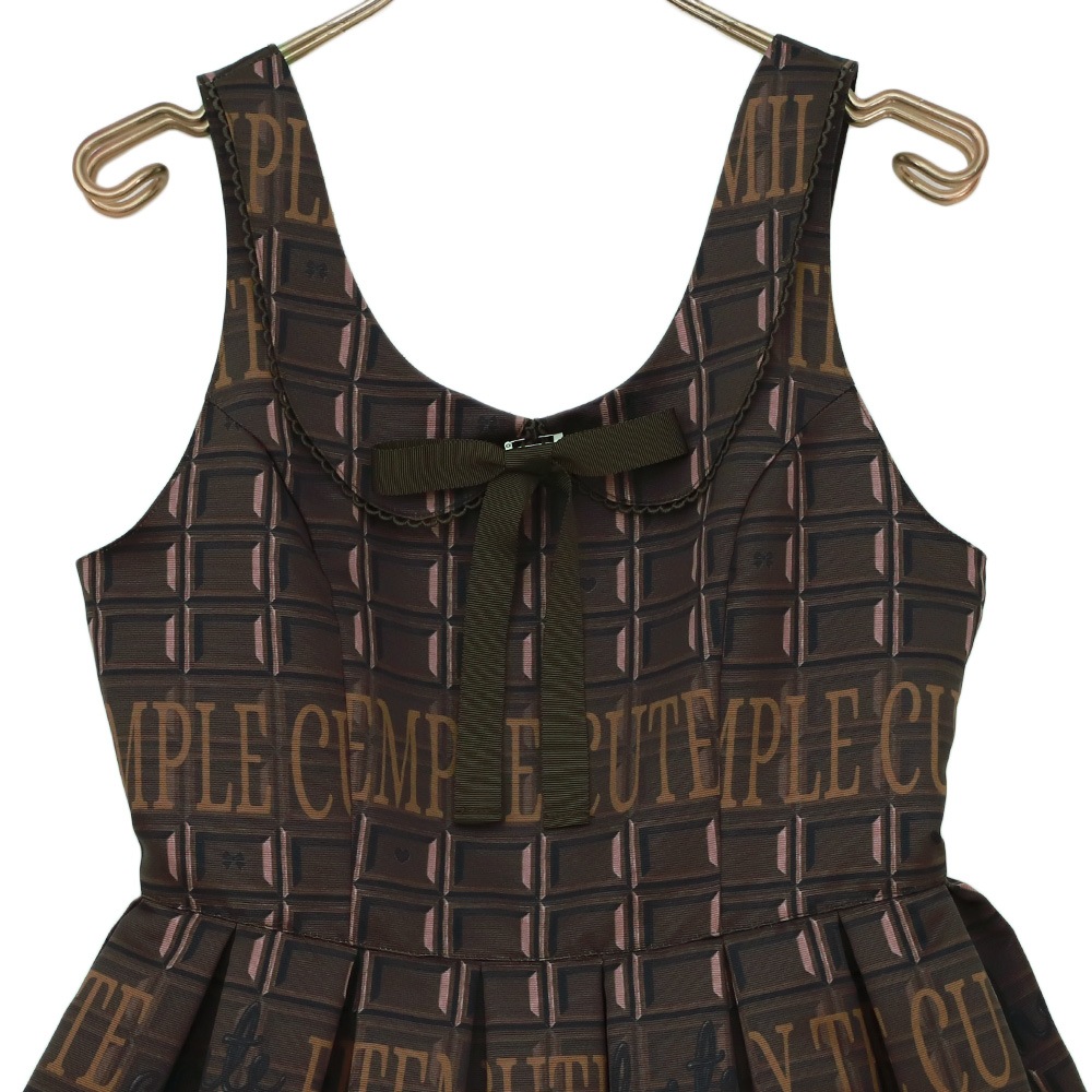 ĥ祳Ρ꡼֥ԡ(chocolate sleeveless dress)