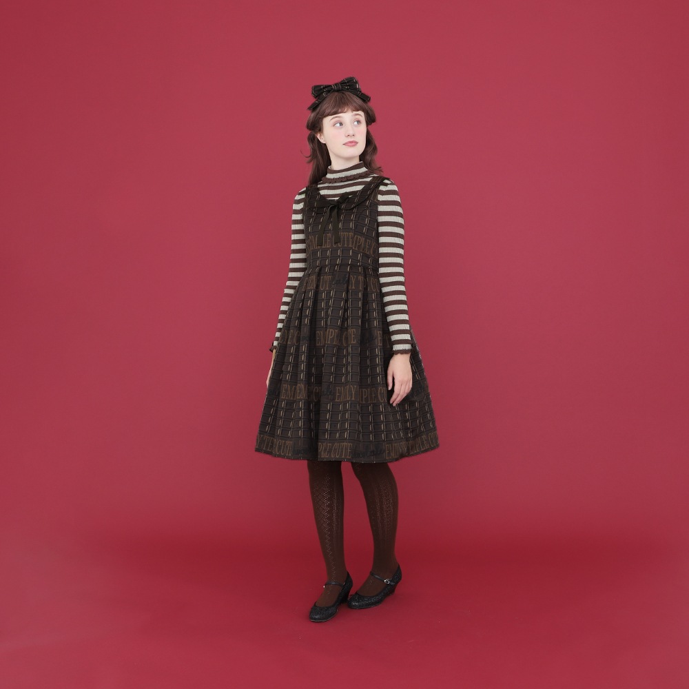 ĥ祳Ρ꡼֥ԡ(chocolate sleeveless dress)