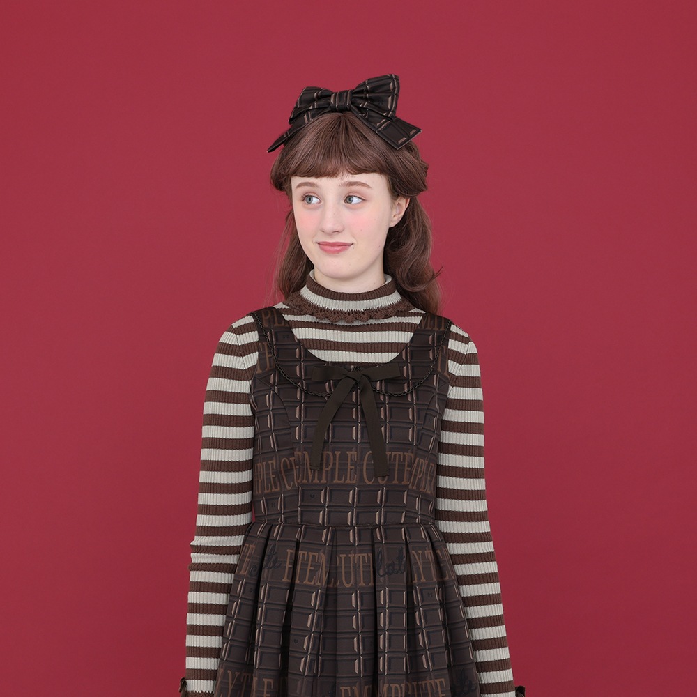 ĥ祳Ρ꡼֥ԡ(chocolate sleeveless dress)