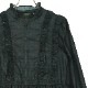 ������ɥ��顼�ե�륿��������ԡ��� (standcollar frill tartan dress)