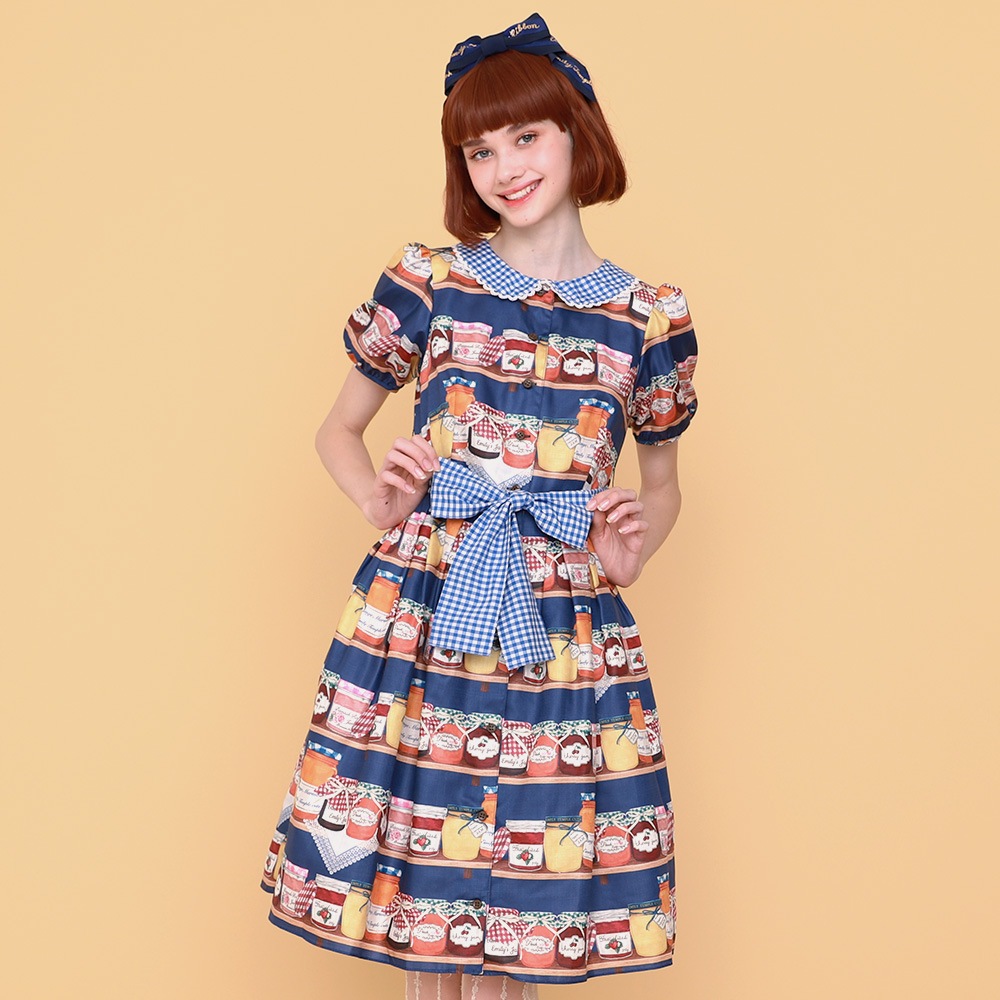 Reservation Very Very Jamギンガム ワンピース Very Very Jam Gingham Dress One Piece Dress ワンピース One Piece ワンピース Emily Temple Cute Official Online Shop