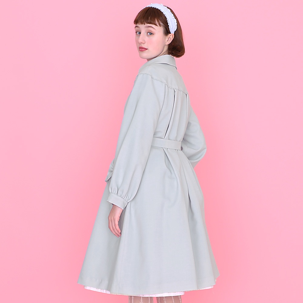 ޥޥܥ󥳡( Marshmallow ribbon coat )