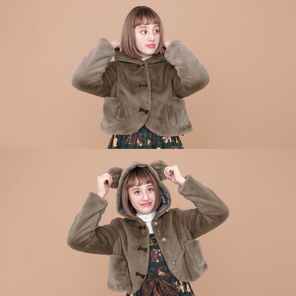 fur bear���㥱�å�(fur bear jacket)