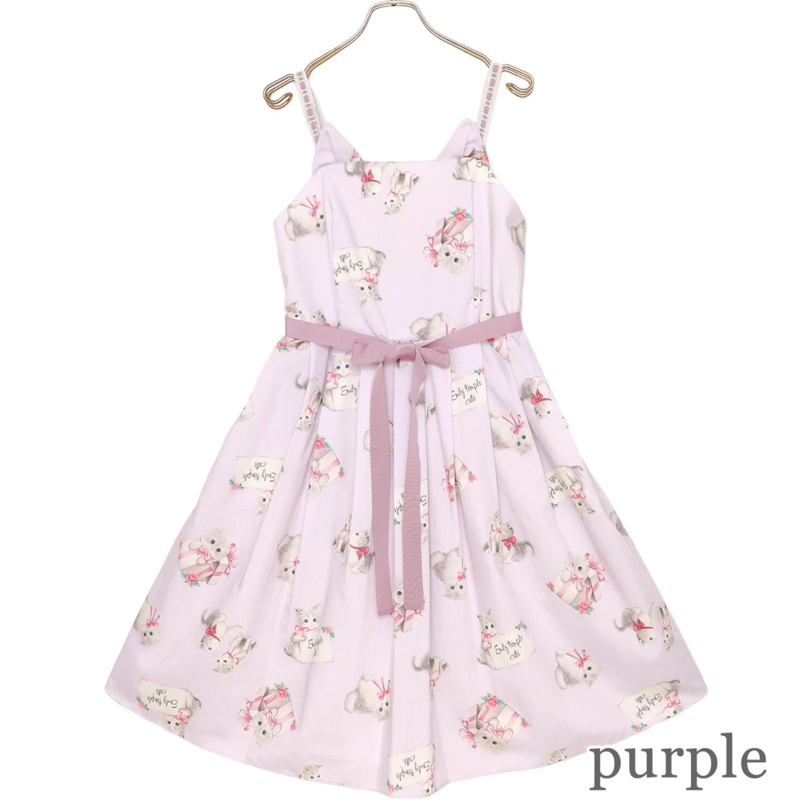 Kitty Gift����ߥ�������ԡ���(Kitty Gift camisole dress)