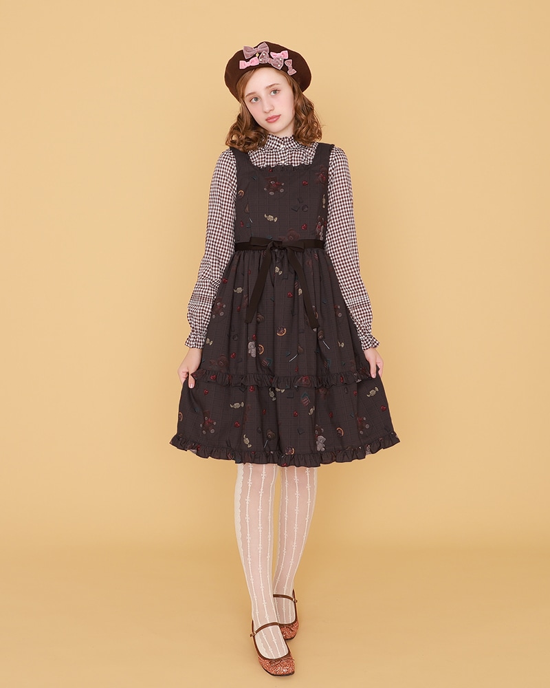 Reservation】Teddy BonBonノースリーブワンピース (Teddy BonBon