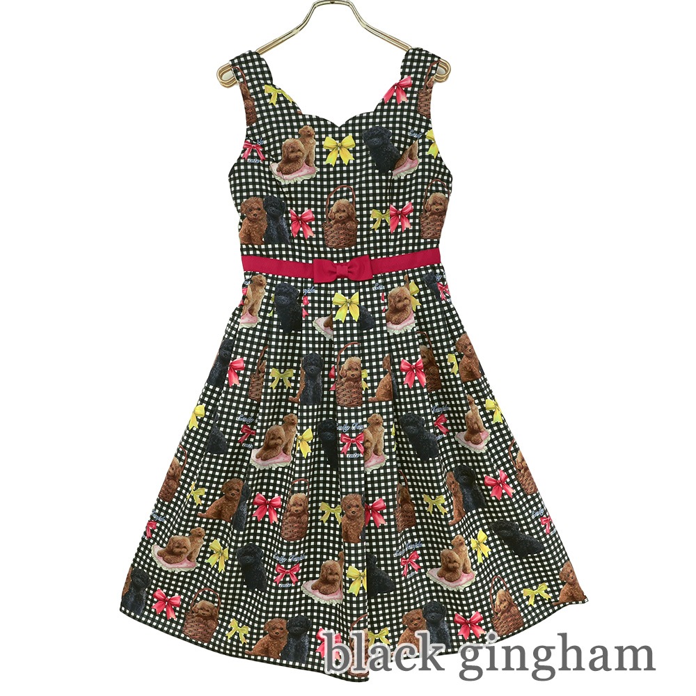 Toy Poodle�Ρ����꡼�֥��ԡ��� (Toy Poodle sleeveless dress)