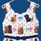 Toy Poodle�Ρ����꡼�֥��ԡ��� (Toy Poodle sleeveless dress)