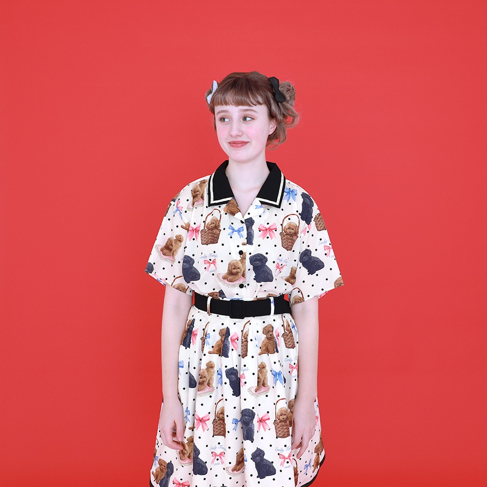 Toy Poodle BIG�����(Toy Poodle BIG blouse)