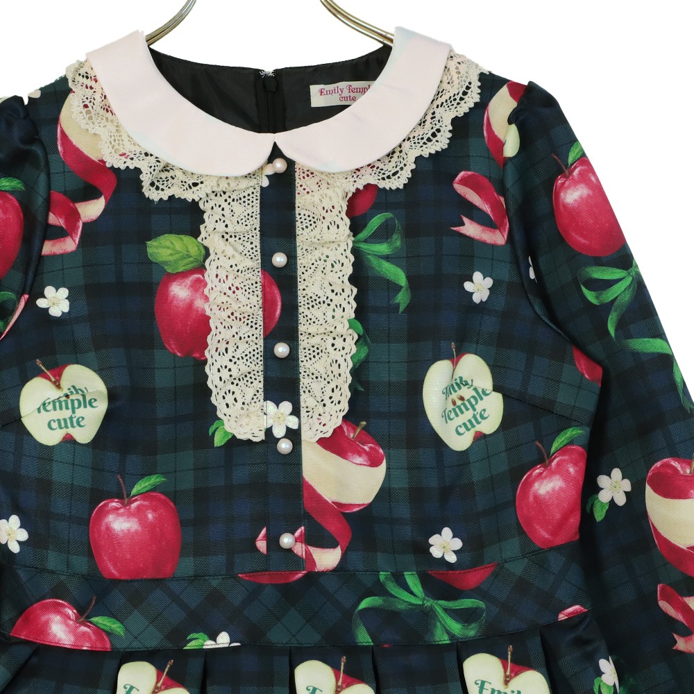 ��������RibbonApple���ԡ��� (Tartan Ribbon Apple dress)