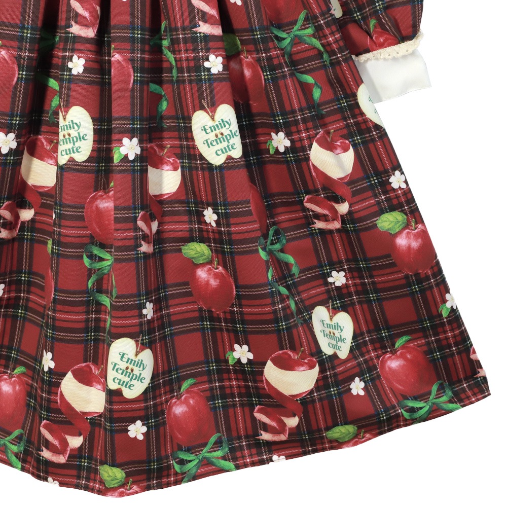 ��������RibbonApple���ԡ��� (Tartan Ribbon Apple dress)