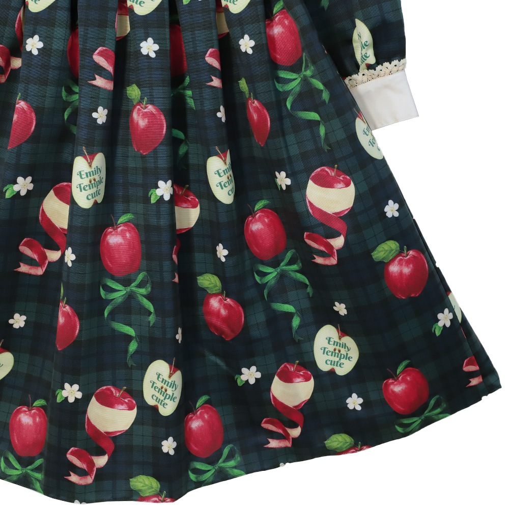 ��������RibbonApple���ԡ��� (Tartan Ribbon Apple dress)