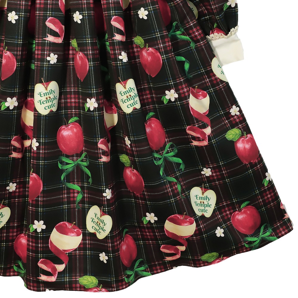 ��������RibbonApple���ԡ��� (Tartan Ribbon Apple dress)