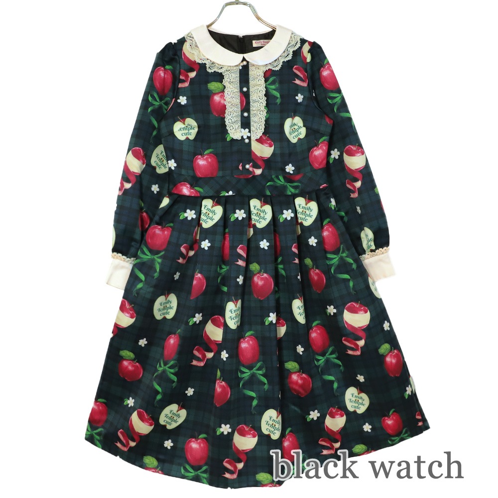 ��������RibbonApple���ԡ��� (Tartan Ribbon Apple dress)