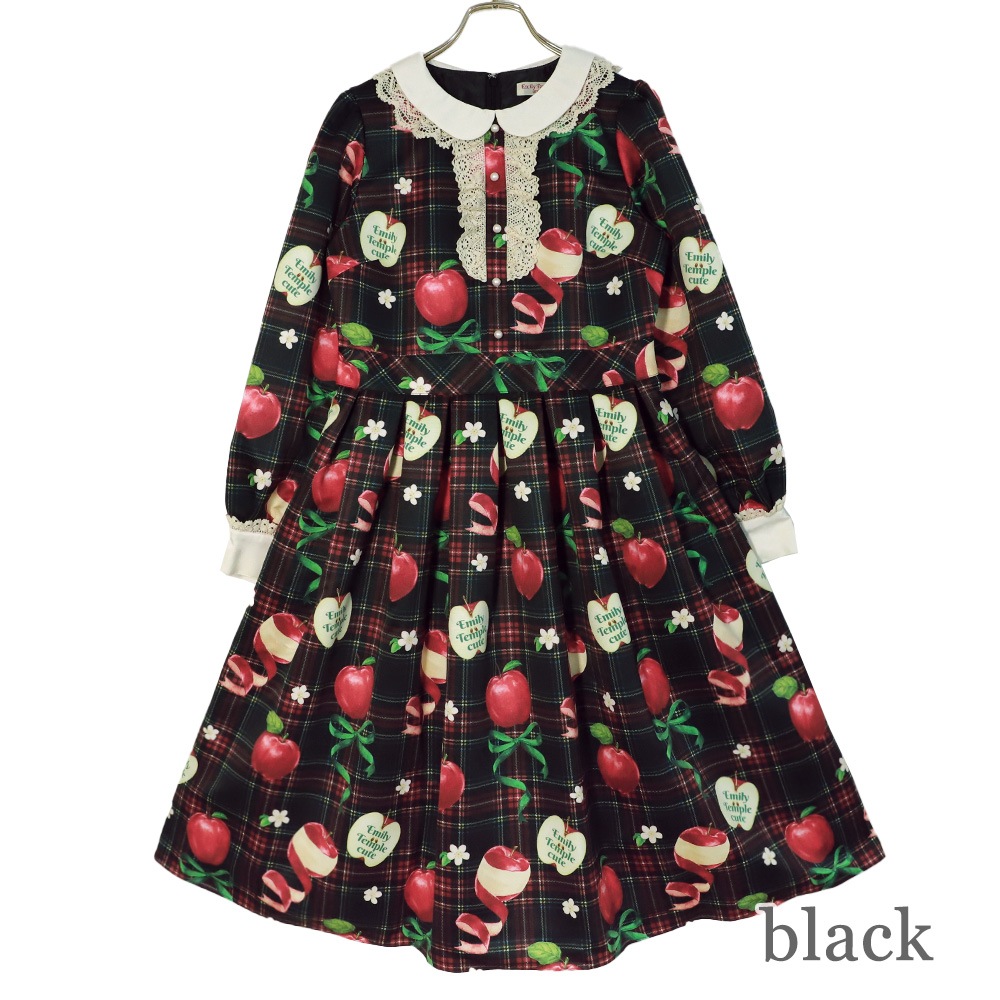 ��������RibbonApple���ԡ��� (Tartan Ribbon Apple dress)