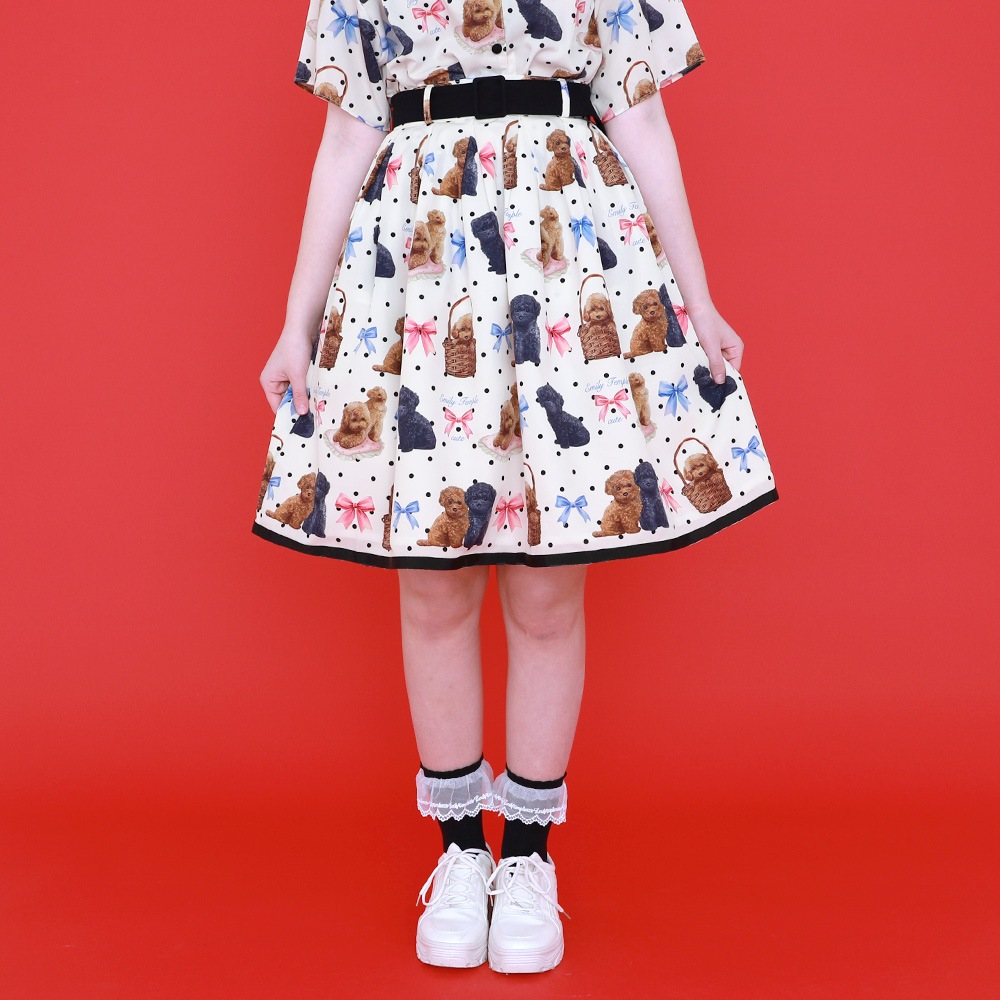 Toy Poodle�������� (Toy Poodle skirt)