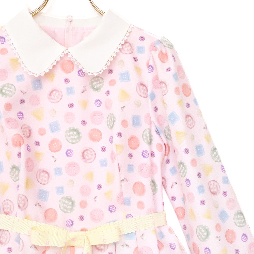 ドロップボタン ワンピース (drop button dress) | ONE PIECE DRESS