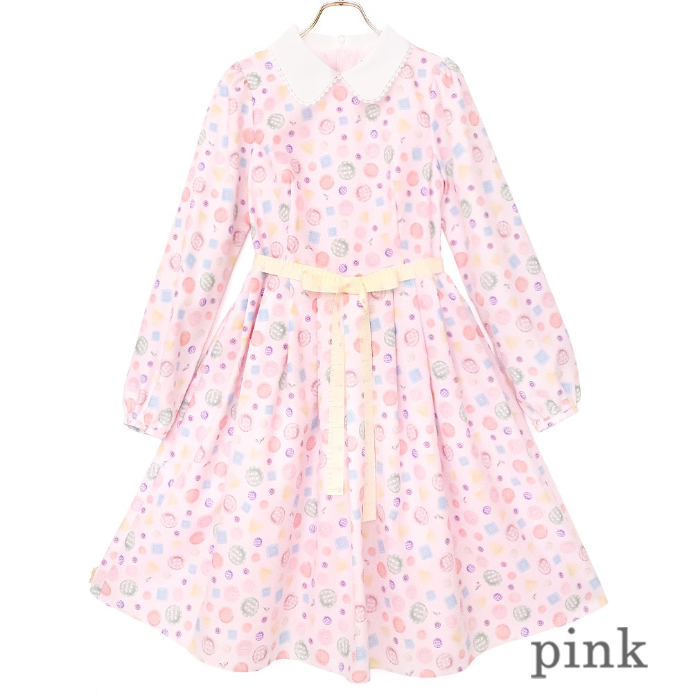 ドロップボタン ワンピース (drop button dress) | ONE PIECE DRESS