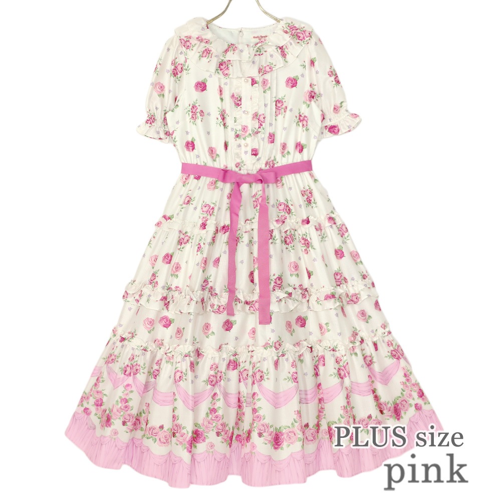 �ե��ROSE�ɥ쥹(frill ROSE dress)