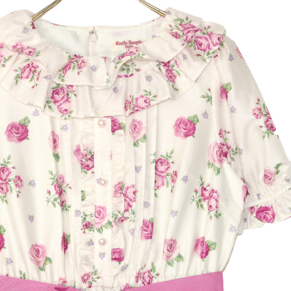 �ե��ROSE�ɥ쥹(frill ROSE dress)