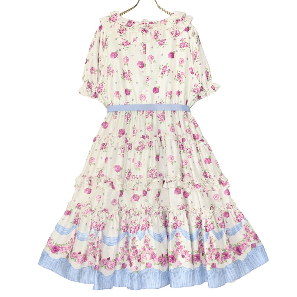 �ե��ROSE�ɥ쥹(frill ROSE dress)