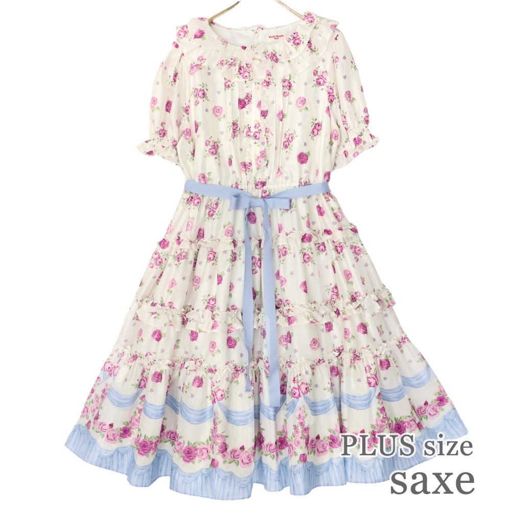 �ե��ROSE�ɥ쥹(frill ROSE dress)
