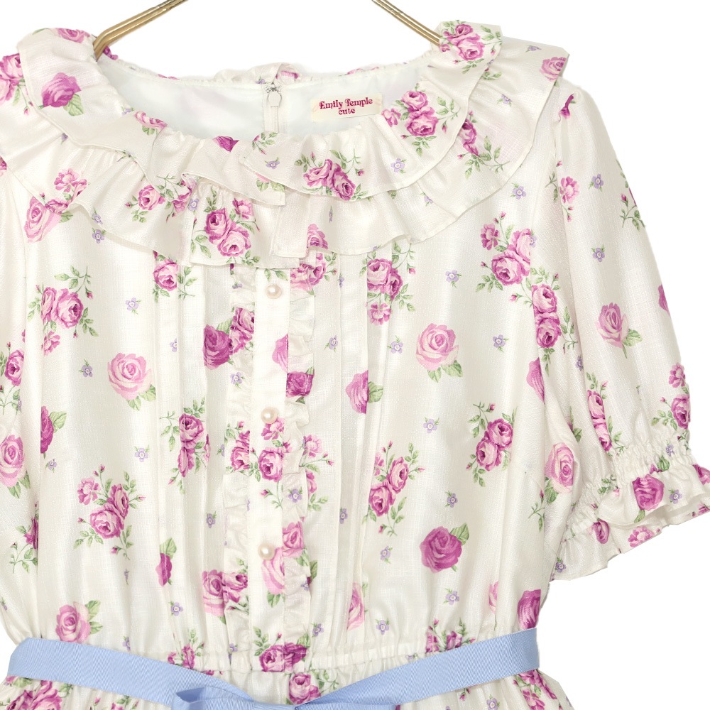 �ե��ROSE�ɥ쥹(frill ROSE dress)