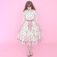 �ե��ROSE�ɥ쥹(frill ROSE dress)