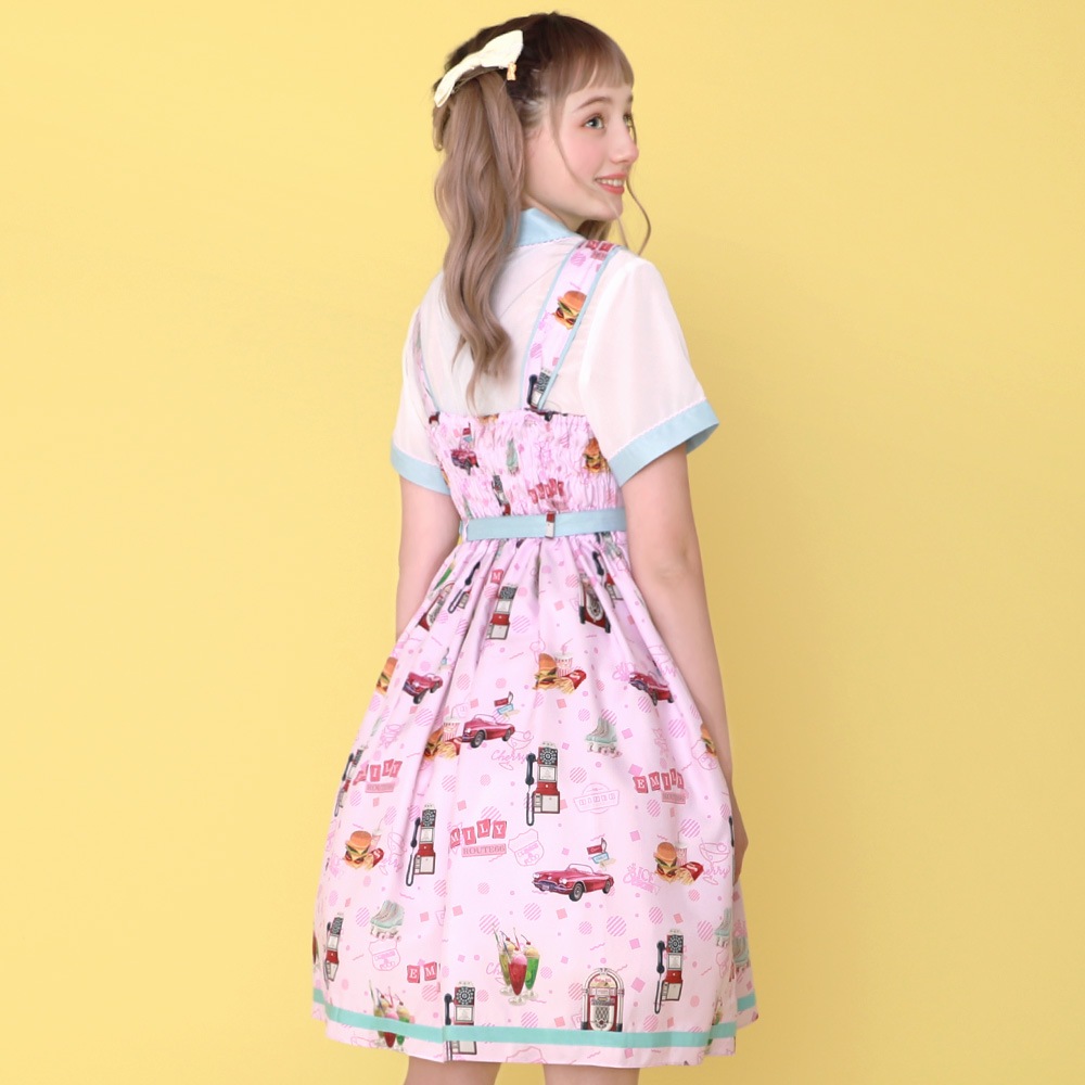 ϡե꡼֥ܡ󥰥(half sleeve bowling blouse)