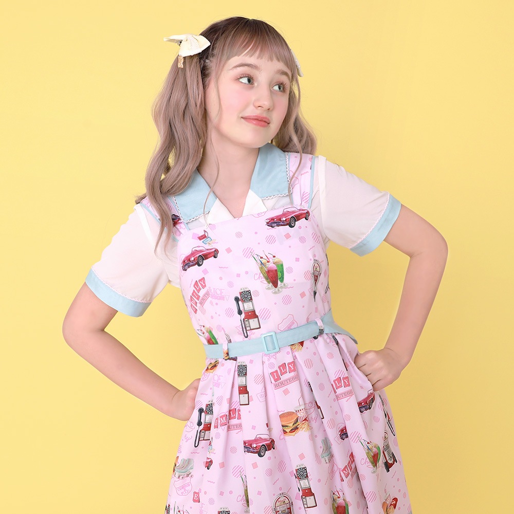 ϡե꡼֥ܡ󥰥(half sleeve bowling blouse)