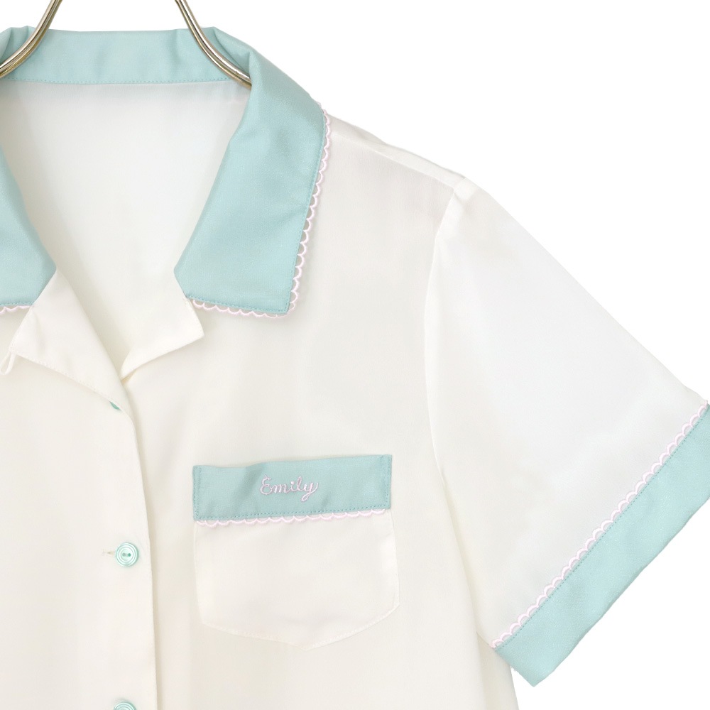 ϡե꡼֥ܡ󥰥(half sleeve bowling blouse)