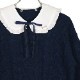 ���դ������֥��Ԥߥ˥å� (cable knit sweater with collar)