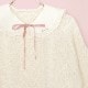 ���դ������֥��Ԥߥ˥å� (cable knit sweater with collar)