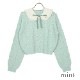 ���դ������֥��Ԥߥ˥å� (cable knit sweater with collar)