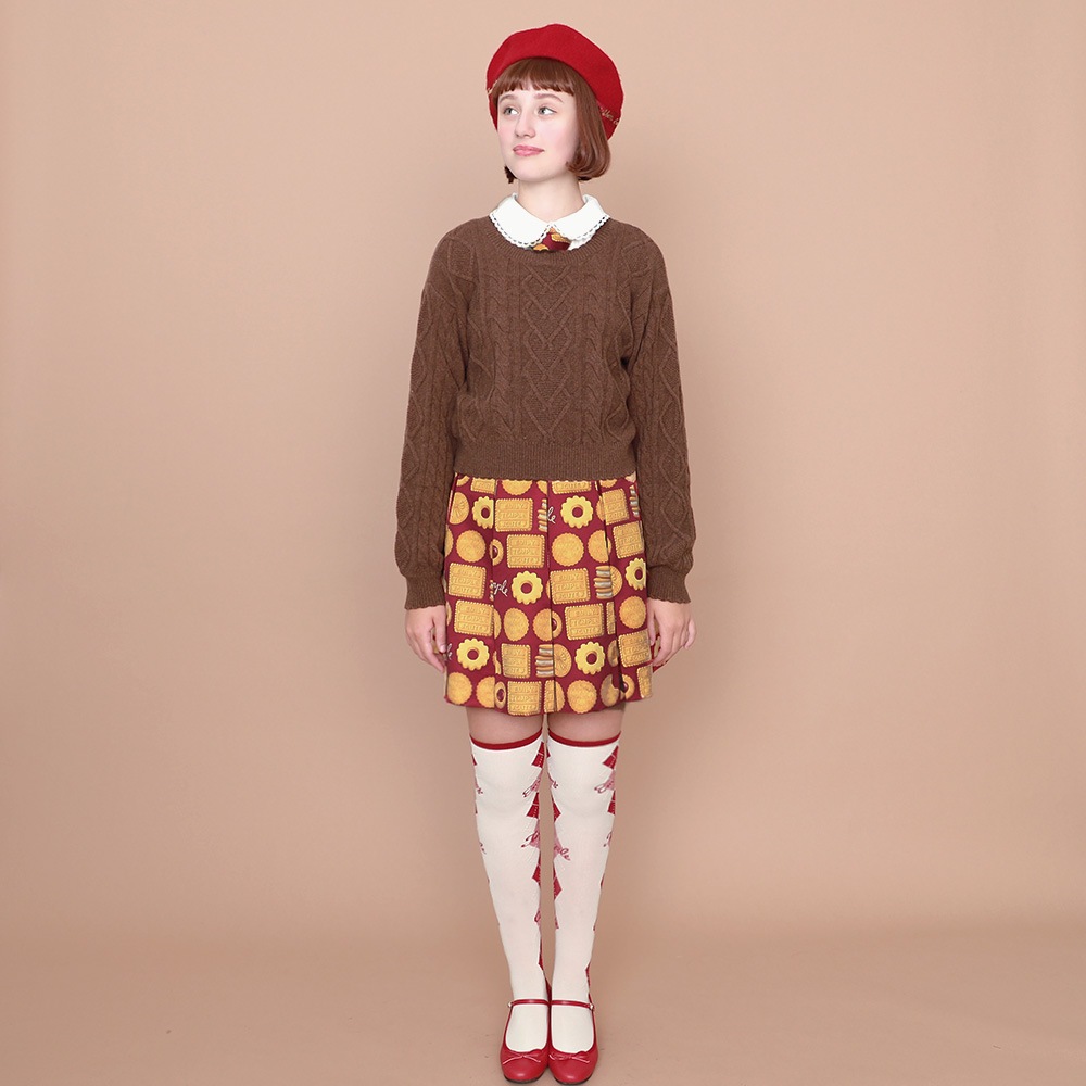 MILK BISCUITץ꡼ĥ (MILK BISCUIT pleats skirt)
