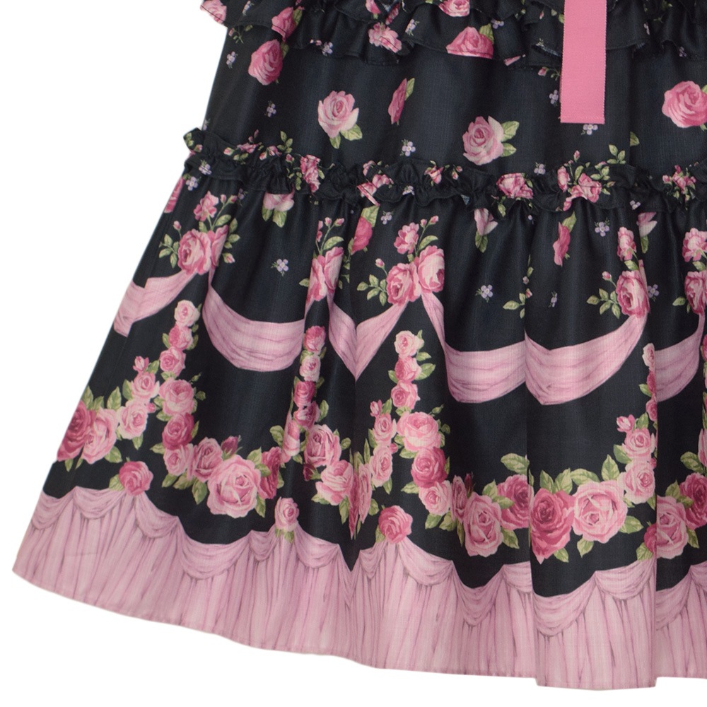 �ե��ROSE����ߥ�����ɥ쥹(frill ROSE camisole dress)