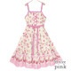 �ե��ROSE����ߥ�����ɥ쥹(frill ROSE camisole dress)