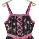 �ե��ROSE����ߥ�����ɥ쥹(frill ROSE camisole dress)