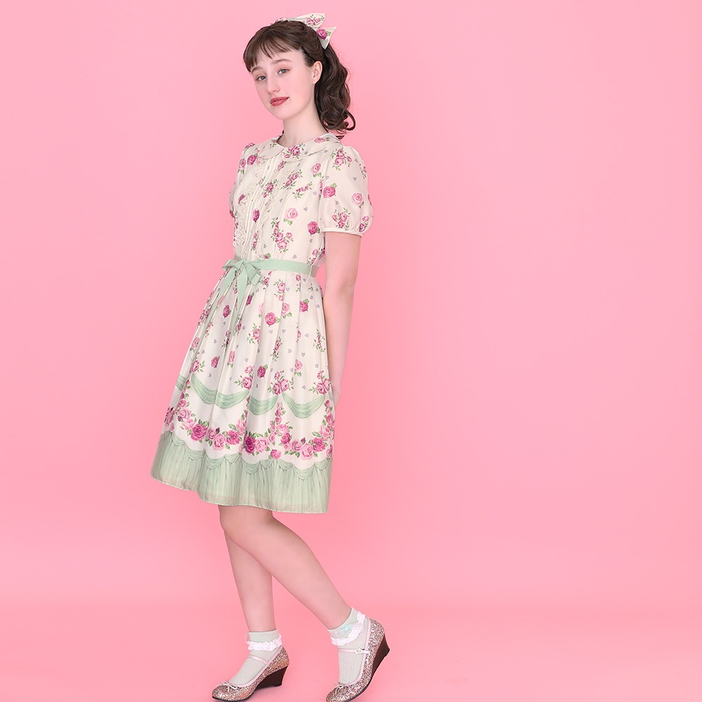 �ե��ROSE���ԡ���(frill ROSE dress)