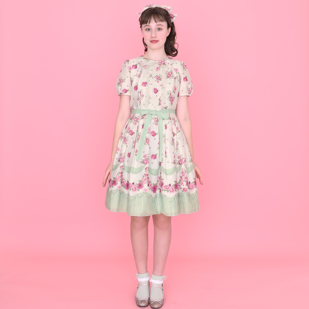 �ե��ROSE���ԡ���(frill ROSE dress)