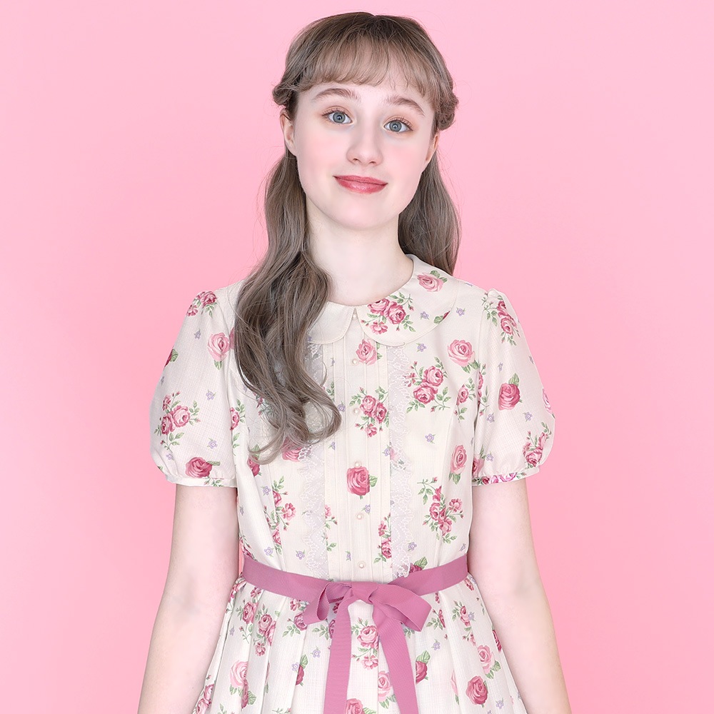 �ե��ROSE���ԡ���(frill ROSE dress)