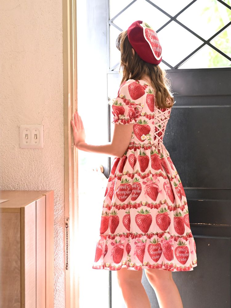 ��10��OFF��Strawberry BonBon�����������ԡ��� (Strawberry BonBon square dress)