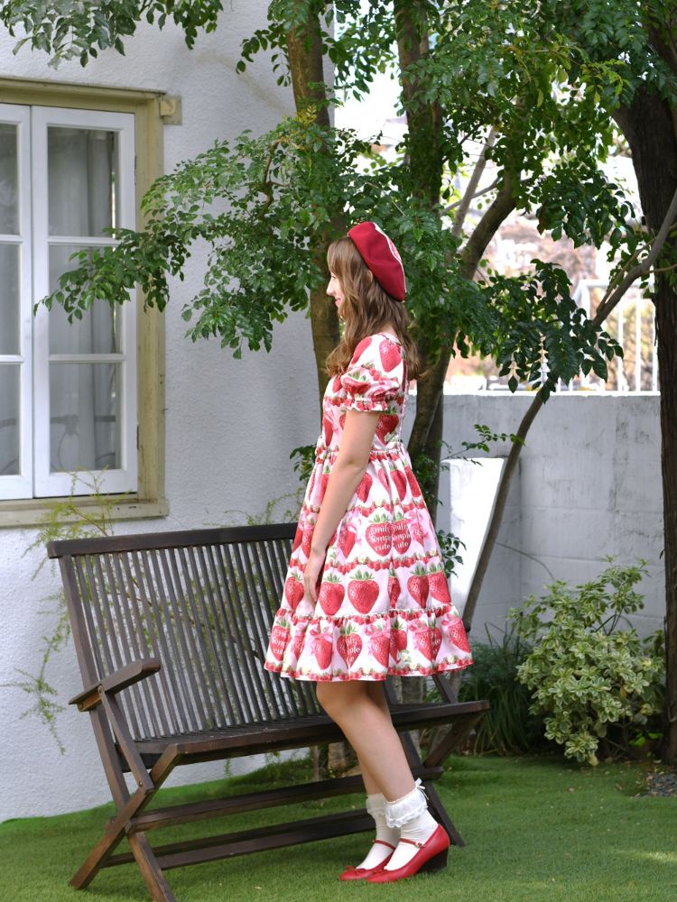 ��10��OFF��Strawberry BonBon�����������ԡ��� (Strawberry BonBon square dress)